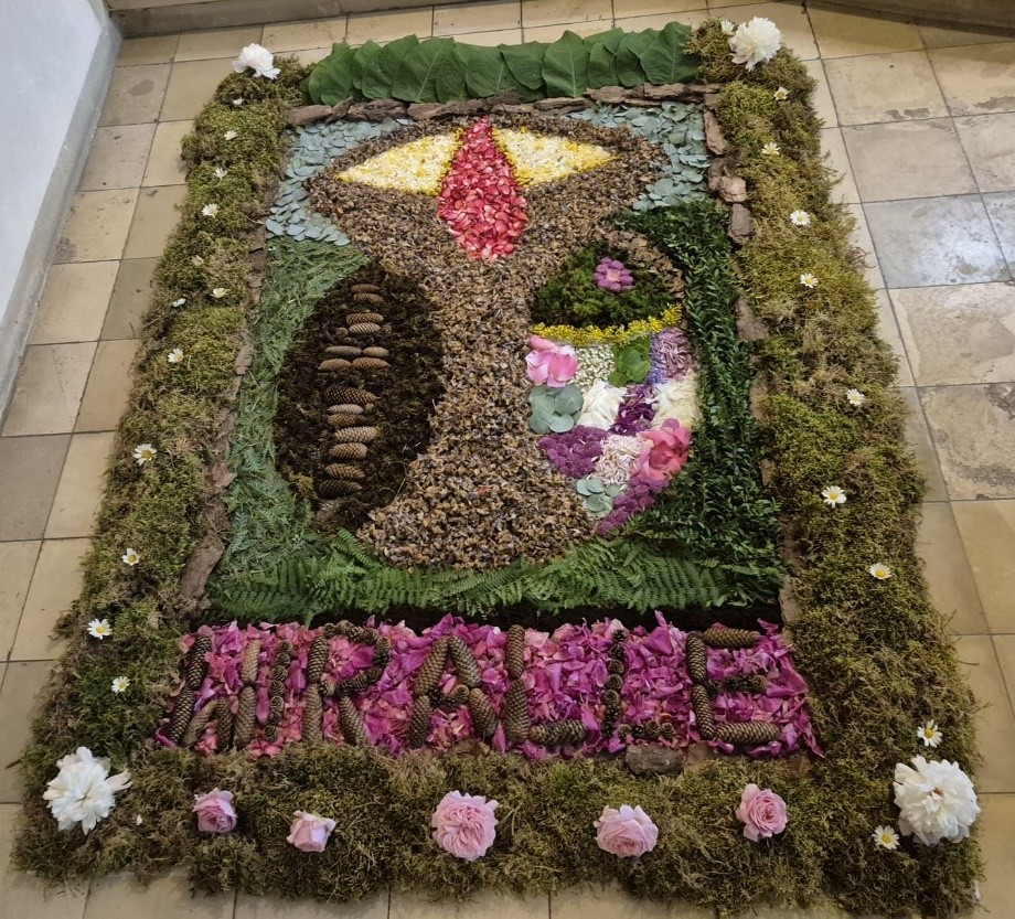 Blumenteppich